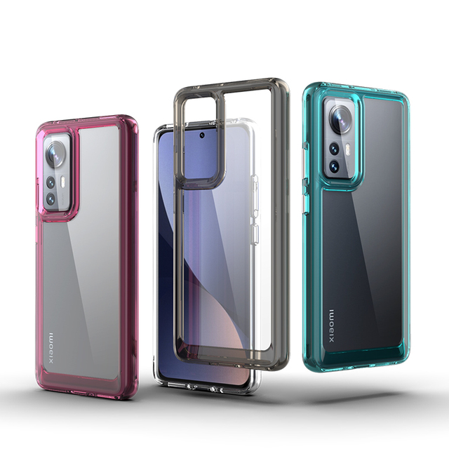Aycric Tpu Protective Cover Clear Phone Case for Xiaomi 12 Pro 12X for Redmi Note 11 Pro 11s Shockproof Phone Case