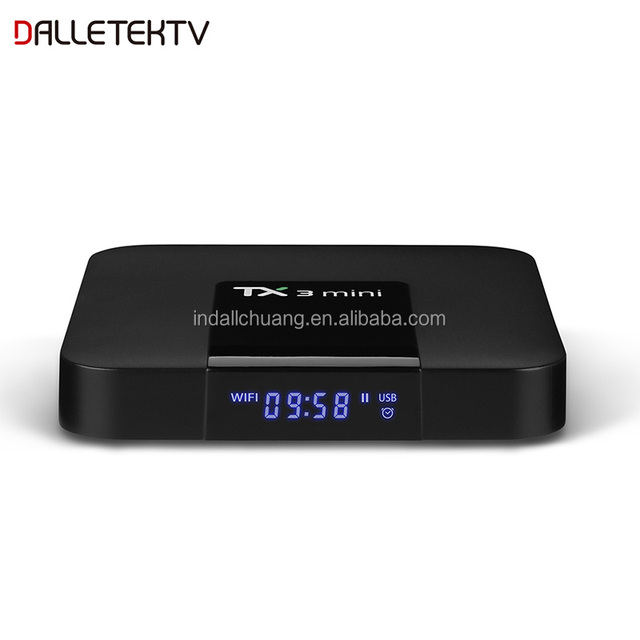 TX3 MINI Android 7.1 TV BOX Smart TV BOX  Amlogic S905W 1G 8G 2G 16G 4K H.265 2.4G wifi Set Top Box Media player