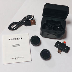 Microphone cravate sans fil 2,4 G SX82, nouvelle arrivée, réduction automatique du bruit, portable pour téléphone portable et <span class=keywords><strong>PC</strong></span> - Product Image 6