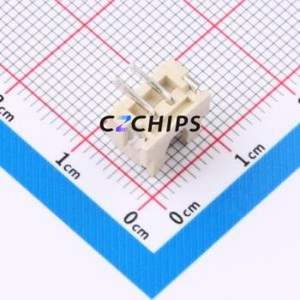 2.54-2A-LT Wire-to-Board Pin Header SMD,P=2.54mm Connector 1x2P 2.54mm Vertical Mount XH - Product Image 2