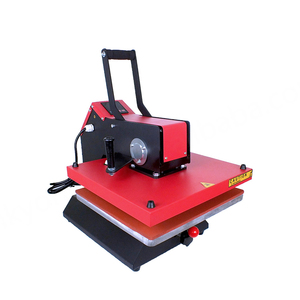Máquina de prensa de calor manual con cabezal oscilante para camisetas y prendas, de cama plana, para transferencia por sublimación, 16x20, 38*38, 40*50, 40*60, Nueva - Product Image 1