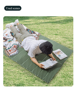 Colchoneta de Asiento para Acampar y Hacer Senderismo al Aire Libre, Resistente a la Humedad, con Película de Aluminio y Espuma XPE para un Asiento Cómodo - Product Image 6