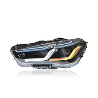 Ensemble de phares LED KGKB pour BMW X1 F48 F49 18i 20i 25i 2016-2019, mise à niveau avec projecteur à double lentille, clignotant, Plug & Play
