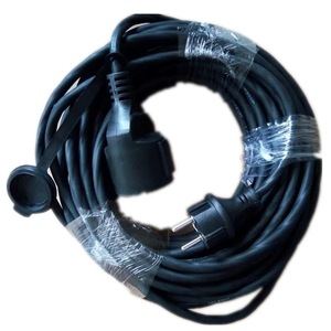 สายไฟยุโรปแบบ IEC C15 ปลั๊ก 2 ช่อง ระดับ IP44 สายต่อพ่วง PVC - Product Image 4