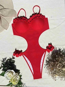 Traje de Baño Bikini Sexy de Una Pieza con Aberturas, Listo para Enviar en 2026 - Product Image 5