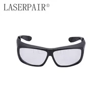 Protection des yeux de lunettes de sécurité laser CO2 de haut niveau de protection CE EN207 pour machine de gravure/découpe laser