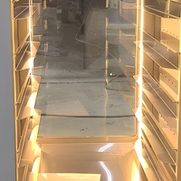 Armoire chauffante verticale à 2 portes en acier inoxydable 304 pour la conservation des aliments, mode économie d'énergie, pour la restauration et les restaurants