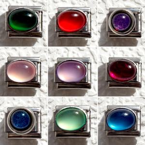 Joyería de Acero Inoxidable Estilo Italiano, Nuevo Lanzamiento, Serie de Gemas Personalizadas, Cadena de Ensamblaje, Dijes para Pulseras DIY - Product Image 2