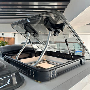 Isolation thermique et ventilation pièces de camping-car lucarne 700*500mm avec lumière LED caravane camping-car fenêtre - Product Image 6