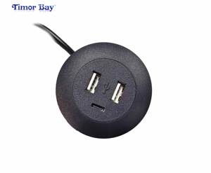 Caricatore USB da incasso con <span class=keywords><strong>3</strong></span> porte USB-A e USB-C per divani, scrivanie e camere d'albergo - Product Image 1