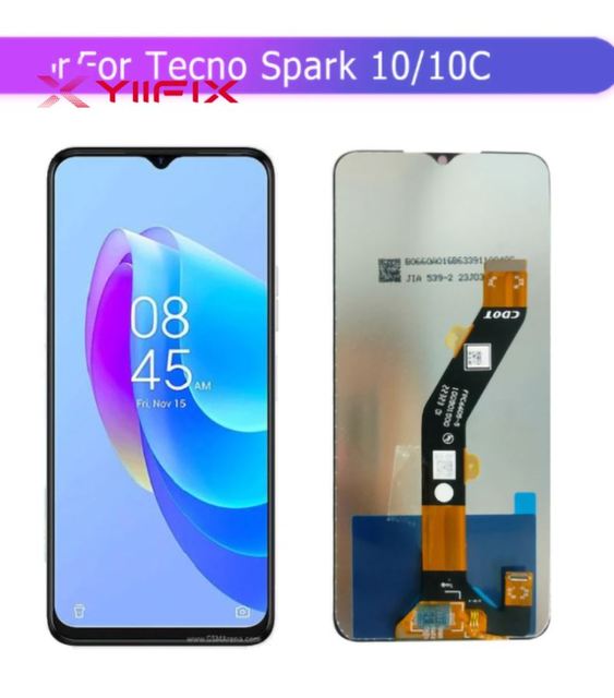 Factory Wholesale YIIFIX Tecno Display Smart Phone Touch Screen 6.5'' FHD OLED Sapphire Hardness Spark 10c Pro Camon 10 5G Combo