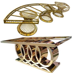 Tavolo da pranzo con intarsi <span class=keywords><strong>in</strong></span> osso, base <span class=keywords><strong>in</strong></span> ottone e lampada, piano <span class=keywords><strong>in</strong></span> <span class=keywords><strong>vetro</strong></span> infranto marrone, buffet <span class=keywords><strong>in</strong></span> marmo blu nero, tavolo <span class=keywords><strong>in</strong></span> marmo blu - Product Image 1