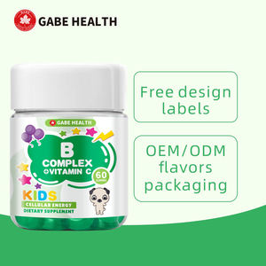Gummies véganes sans sucre pour enfants, complexe de vitamines B, soutien énergétique et immunitaire, développement cérébral, complément alimentaire pour enfants, OEM - Product Image 5