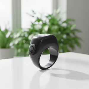 Bague connectée <span class=keywords><strong>de</strong></span> prière islamique Zikr avec rappel <span class=keywords><strong>5</strong></span> fois par jour, alertes vibrantes, fonction <span class=keywords><strong>de</strong></span> comptage <span class=keywords><strong>des</strong></span> pas et <span class=keywords><strong>des</strong></span> calories - Product Image 5