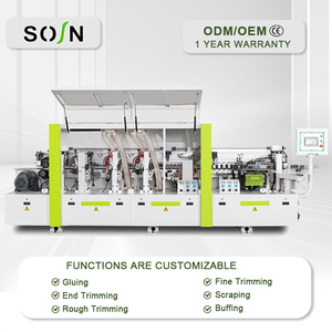 เครื่องปิดขอบอัตโนมัติเต็มรูปแบบ SOSN สำหรับงานหนัก ใช้กับแผ่นไม้ความหนาแน่นสูง แผ่นไม้ปาร์ติเคิลบอร์ด และแผ่นไม้เนื้อแข็ง - Product Image 2