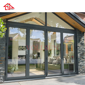 Cửa gấp Hợp kim nhôm cách âm bên ngoài hiện đại với cách nhiệt và chống thấm cho môi trường yên tĩnh và riêng tư - Product Image 1