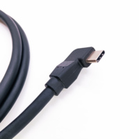 Câble de charge rapide et de transfert de données USB-C à angle droit, conducteur en cuivre pur, gaine métallique tressée, pour ordinateur, appareil photo, imprimante