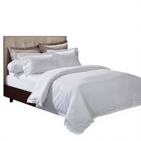 Tissu pour draps de lit pour projets hôteliers, respirant, respectueux de la peau, matériau textile, spécifications personnalisées, support pour grandes quantités