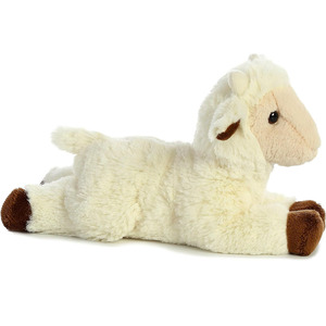 A662 fabbrica ASTM F963 CPSIA capretto di peluche all'ingrosso giocattolo ODM OEM bianco senza tempo di capra pronta su misura - Product Image 2