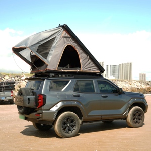 Carpa de Techo para Auto, de Aleación de Aluminio, Oxford, Ultradelgada, de Doble Capa, para las Cuatro Estaciones, de Gran Capacidad y Espacio, para Campamentos y Viajes por Tierra - Product Image 3