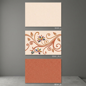 Azulejos de Pared de Cerámica Brillante con Impresión Digital de 30x45cm (12x18 pulgadas) para Sala de Estar y Spa, Diseños Hermosos en Colores Claros - Product Image 5