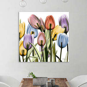 Rectangle floral botanique vert violet personnalisé «roses de la mer» par <span class=keywords><strong>Claude</strong></span> Monet Art mural moderne peinture abstraite impression sur toile - Product Image 4