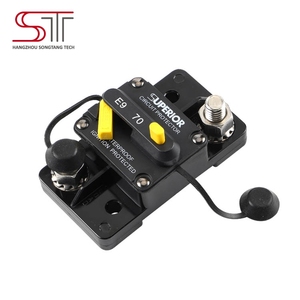 Interruptor de circuito bimetálico E93 70A con terminal diagonal de 3/8 pulgadas, impermeable <span class=keywords><strong>y</strong></span> de reinicio manual para embarcaciones de pesca de arrastre. - Product Image 3