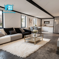 Maison conteneur pliable préfabriquée certifiée selon la norme australienne, maison mobile compacte 2, 3 ou 4 chambres