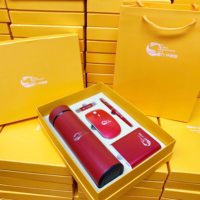 Individuelles Holz-Bambus-Tagebuch Geburtstagsgeschenk Bestseller-Gadget-Set für Weihnachten und Firmengeschenke