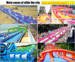 Trượt Nước Dài Nhất Trượt Nước Inflatable Để Bán 1000 <span class=keywords><strong>Ft</strong></span> Trượt Và Trượt Trượt Nước Inflatable Giá Thành Phố - Product Image 6