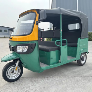 Becak Roda Tiga Bajaj TVS King untuk Penumpang, Kendaraan Roda Tiga China dengan Kabin Penumpang - Product Image 1