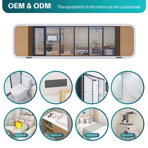 Abri d'urgence pliable en acier préfabriqué personnalisable pour <span class=keywords><strong>studio</strong></span> de yoga pour le stockage compact dans les ONG et les missions d'intervention rapide en cas de catastrophe - Product Image 5