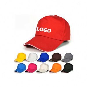 Custom Embroidered Baseball Caps: 5-Panel Cotton Hats for Work, Sports & Promotional Giveaways - Product Image 1