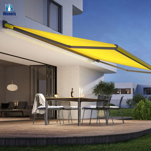 Điện có thể thu vào mái hiên với đèn LED uv40 + Sun Shade nơi trú ẩn điều khiển từ xa - Product Image 4