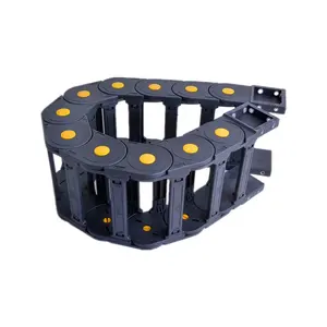 CNC electric wire cables plastic cable chain cable nylon guide chain channel drag tray