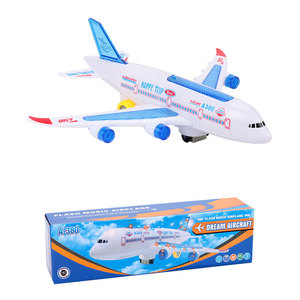 Airbus A380 Light Up Electric Omnidirectional RC <b>Airplane</b> <b>Toy</b> For Kids Indoor Outdoor Play - Product Image 5