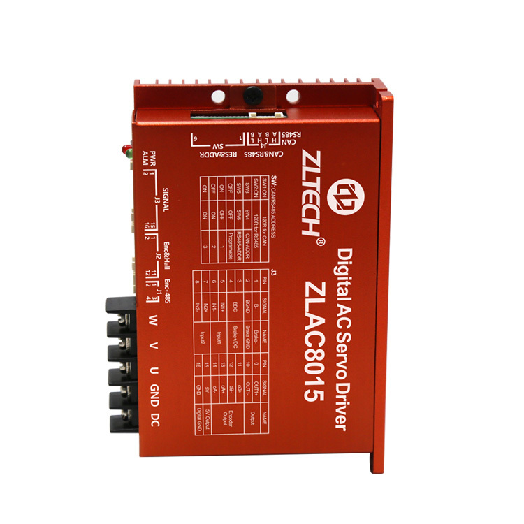 Zltech CANopen DS301 DS402 RS485 с протоколом Modbus RTU ptz-камеры 15A-30A 20-60V 500W бесколлекторный 3-фазный DC концентратор водитель серводвигателя для мобильного робота
