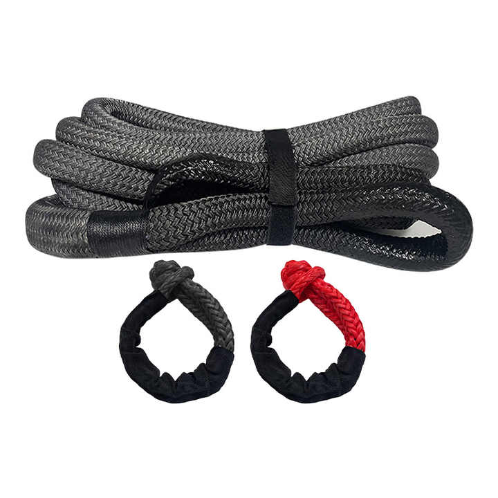 Hot Sale Nylon Double Braided Tow Rope Kinetic Recovery Towing Rope for ...