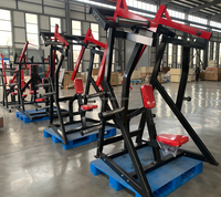 Equipo de Gimnasio Profesional para Uso Comercial, Máquina de Entrenamiento de Fuerza con Placas de Peso, Hammer Strength Power Trainer Low Row