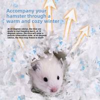Substrat pour cage à hamster doré, vente en gros, marque MJF, matériau plastique, sans poussière, forte absorption et désodorisation