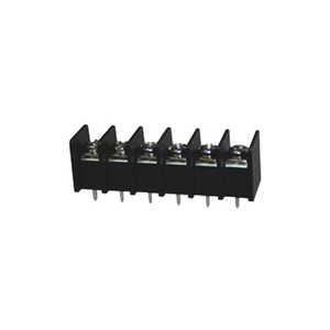 Certified 9.5mm PCB Electrical Barrier Strip Black Pluggable 300V 20A Screw <b>Terminal</b> Block PA66 Housing 22-12AWG 2P-24P - Product Image 1