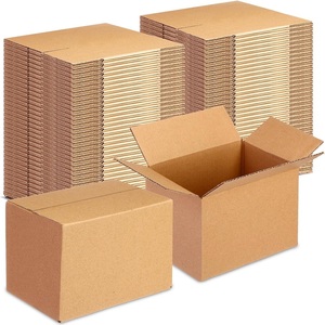 Recyclable Strong Cardboard Large Double Layer Wall <strong>Box</strong> Carton Emballage Customsized Moving Boxes for Clothing Packaging - Product Image 2