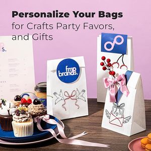 HL Biodegradable Grease Proof Single Wall Coffee Paper Bags Sizes Custom Logo/Graphic Design - Product Image 2