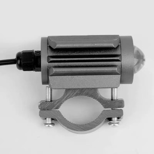 Motorcycle Parts Factory Direct Supply Motorcycle Aircraft Style LED Spotlight Electric Vehicle Yellow and White Headlight - Product Image 2