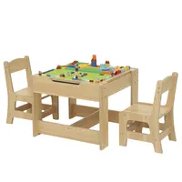 Fabrik Hot Selling Traditionelle Möbel Set Holz Kinder Holz Stuhl und Tisch