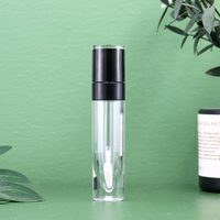 Tube à lèvres vide personnalisé, conteneur cosmétique en plastique recyclable, impression sérigraphique, couleur personnalisée, logo laser DIY