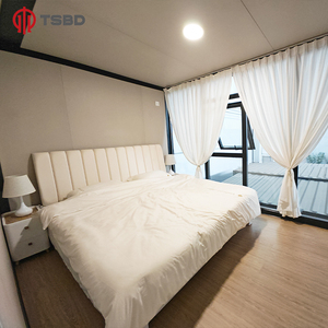 Voll möblierte 20ft 30ft 40ft Fertighäuser Polen 2-stöckiges Container haus Irland 3 Schlafzimmer mit Küche und Wohnen - Product Image 5