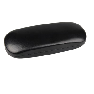 Custodia personalizzata per occhiali in pelle sintetica nera per bambini occhiali da vista a buon mercato con struttura in metallo rettangolo Custom Logo borse per occhiali da vista - Product Image 4