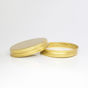 Tapas de botella de 63mm de diámetro Tapas de rosca de aluminio de metal plateado 63/400 para contenedores de tarros - Product Image 6