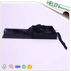 Caja de Regalo Magnética Personalizada con Cinta para Joyería, Cajas Rígidas con Laminado UV, Grabado Mate para Pestañas Postizas - Product Image 4